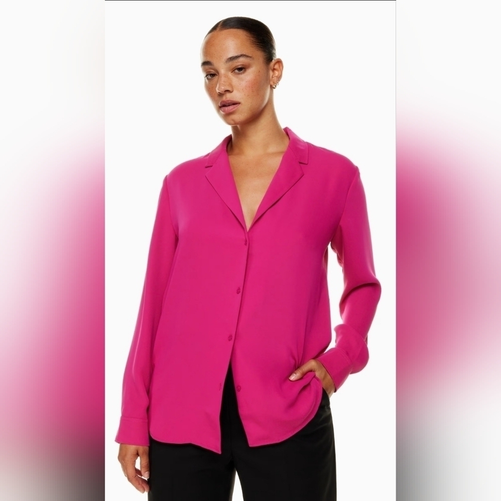 NWT ARITZIA Babaton Monocle Shirt Size XXS